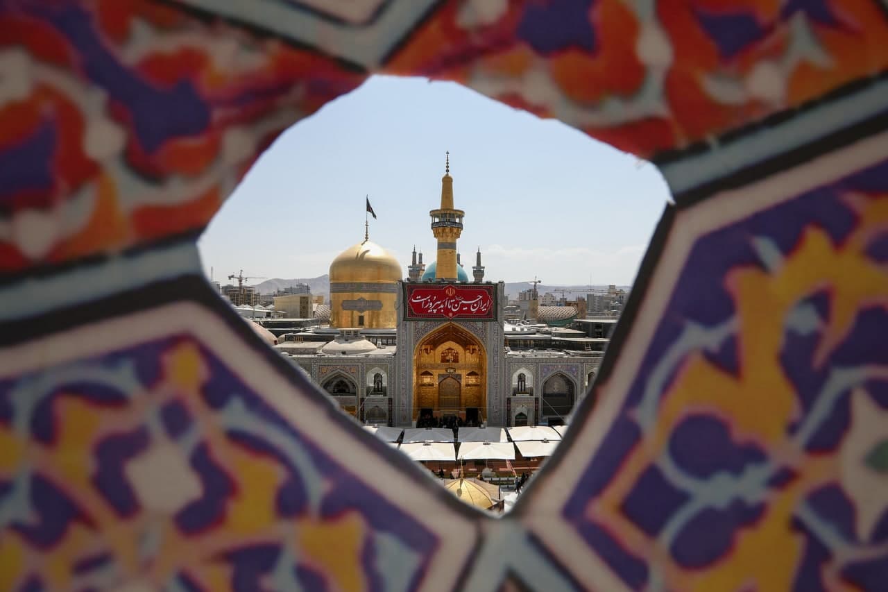 تصویر باکیفیت از حرم مطهر امام رضا